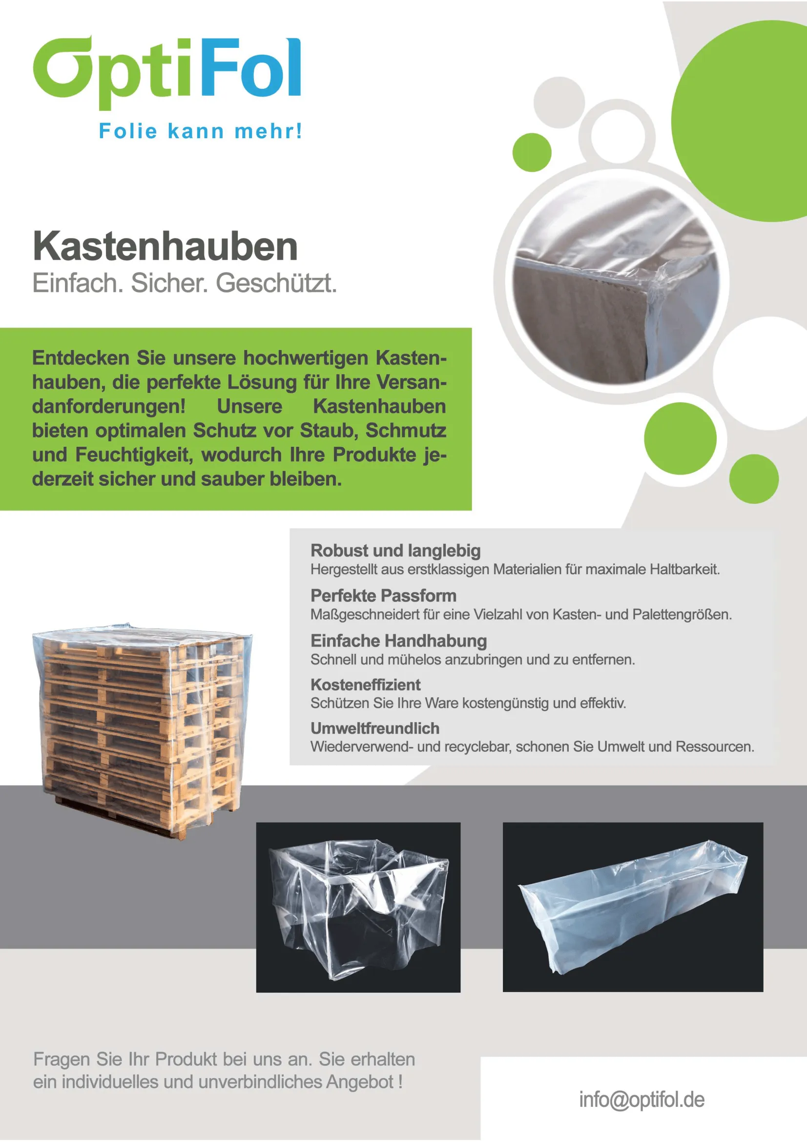 Flyer & Broschüren von Optifol folie kann mehr
